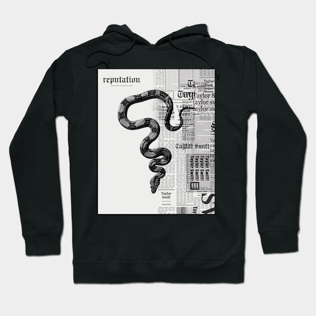 reputation taylor swift snake Hoodie by Venus Print